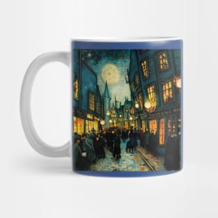 Starry Night in Diagon Alley Mug